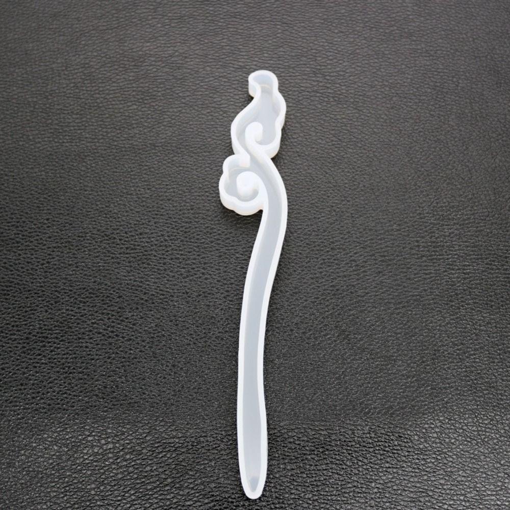 Stick Mould Jewelry Making Tools DIY Craft Supplies Hair Stick Resin Mold Casting Silicone Mold