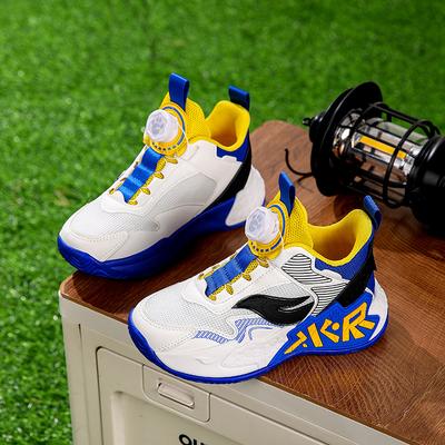 New Children's Basketball Shoes Spring and Summer New Mesh Boys Sports Shoes Middle School Children and Primary School Students Casual Shoes
