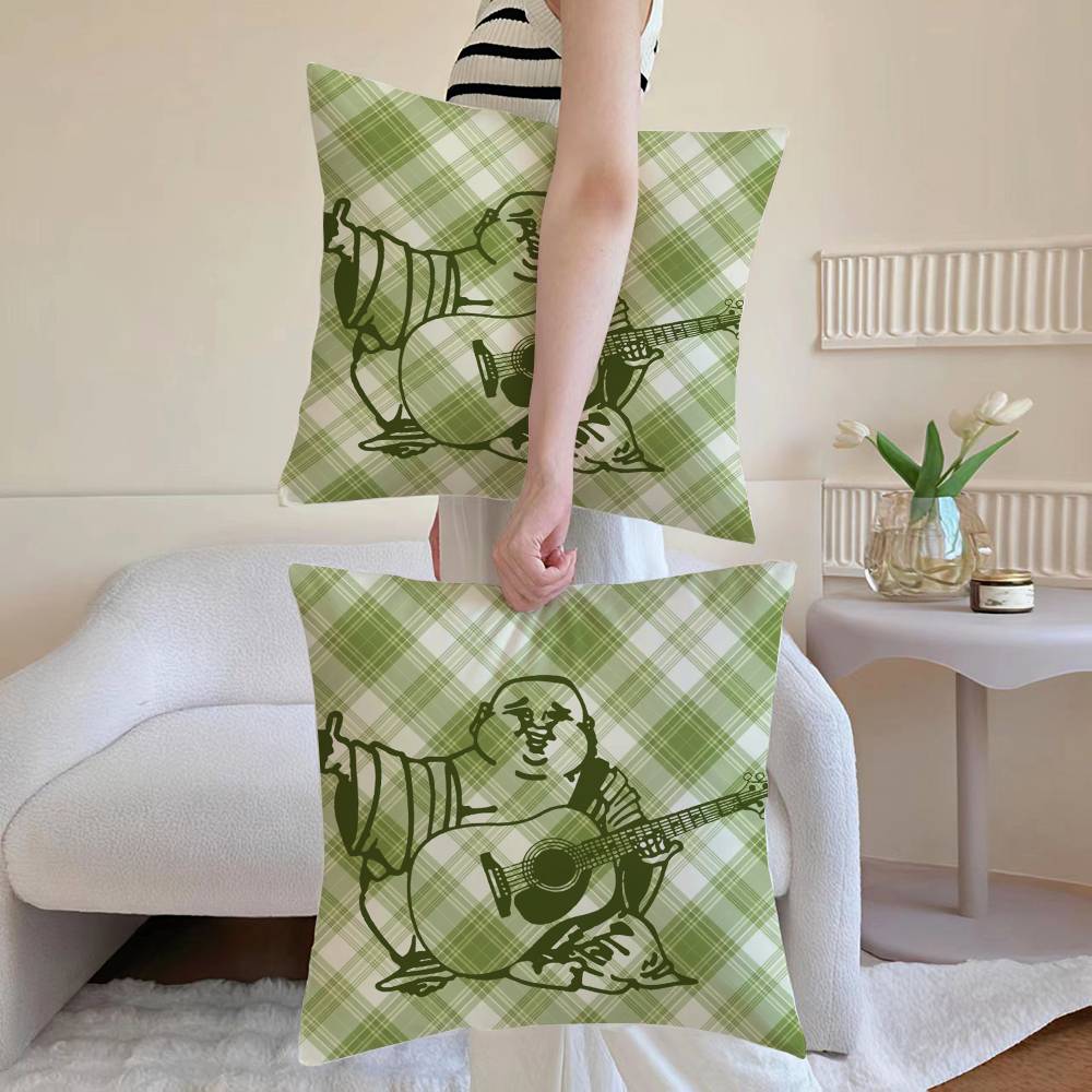 True Religion Anti-dustmite Pillowcase Invisible zipper silky short plush Sofa cushion cover