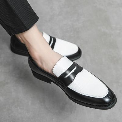 Mode Herrenschuhe Leder Herren Herren Oxfords Abendschuhe für Männer Luxus Designer Loafers Plateau Herren Leder Herrenschuhe