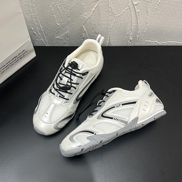 

Outdoor niche racing shoes inner height increase moral training shoes women s 2025 new mesh breathable jogging casual sports shoes 35 белый