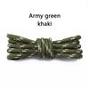 1Pair Round Shoelaces Outdoor Hiking Sports Shoe Laces Kids Sneakers Shoelaces Length 100/120/140/160CM Lacets Baskets 19 Colors
