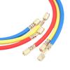 R410A 1/4'' Sae Ac Charging Hose Set 500 Psi For Air Condition Refrigerant Hoses R134 R22 Refrigeration Charging Tool