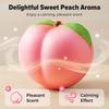 Peach Squeeze Toy Soft Funny Calming Slow Rising Fruit Sensory Fidget Toys For Adults Relaxation Home Office Work Study Travel