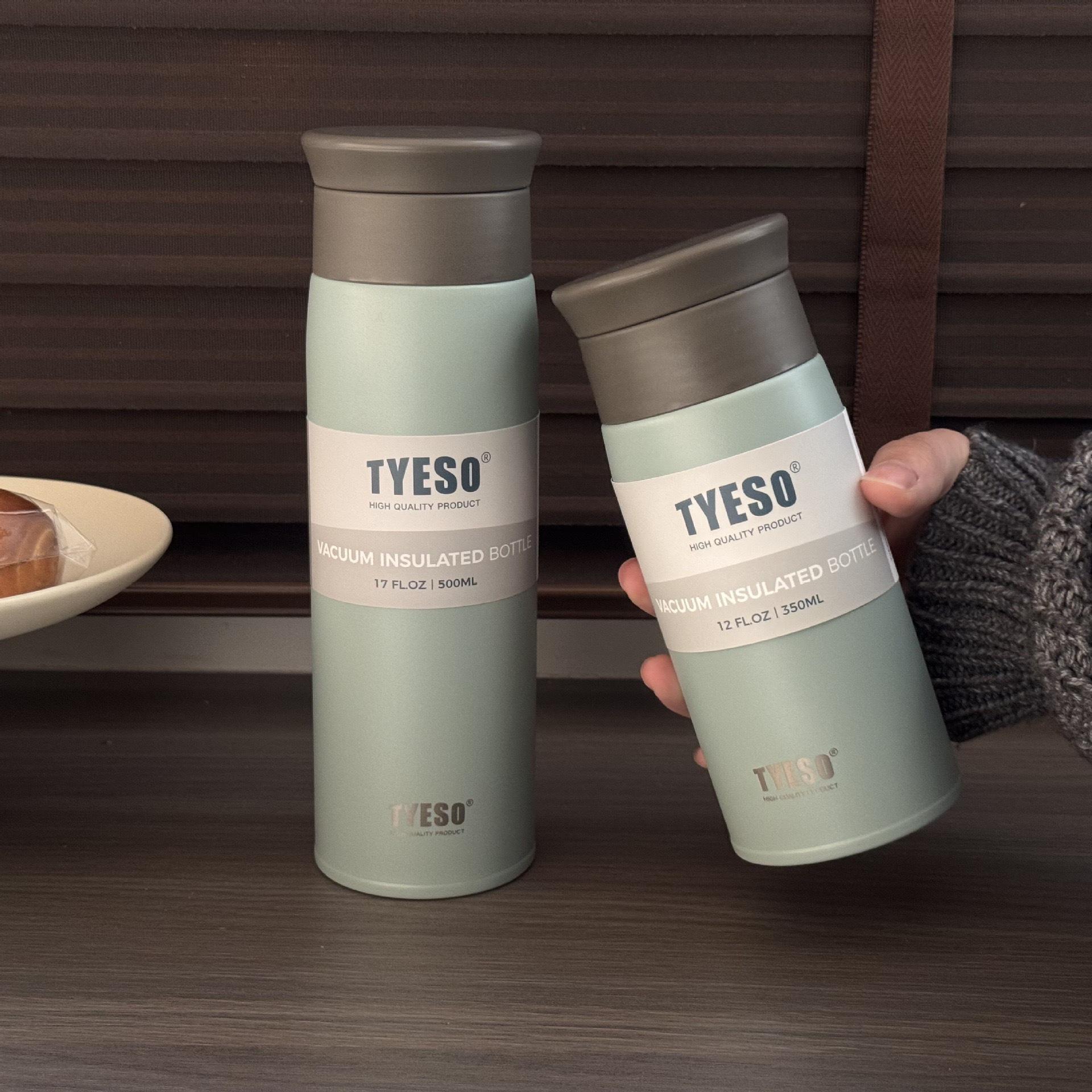 

TYESO Taishuo Artistic Frosted Stainless Steel Water Cup for Men, Women, and Students - Harajuku Style. 350ml