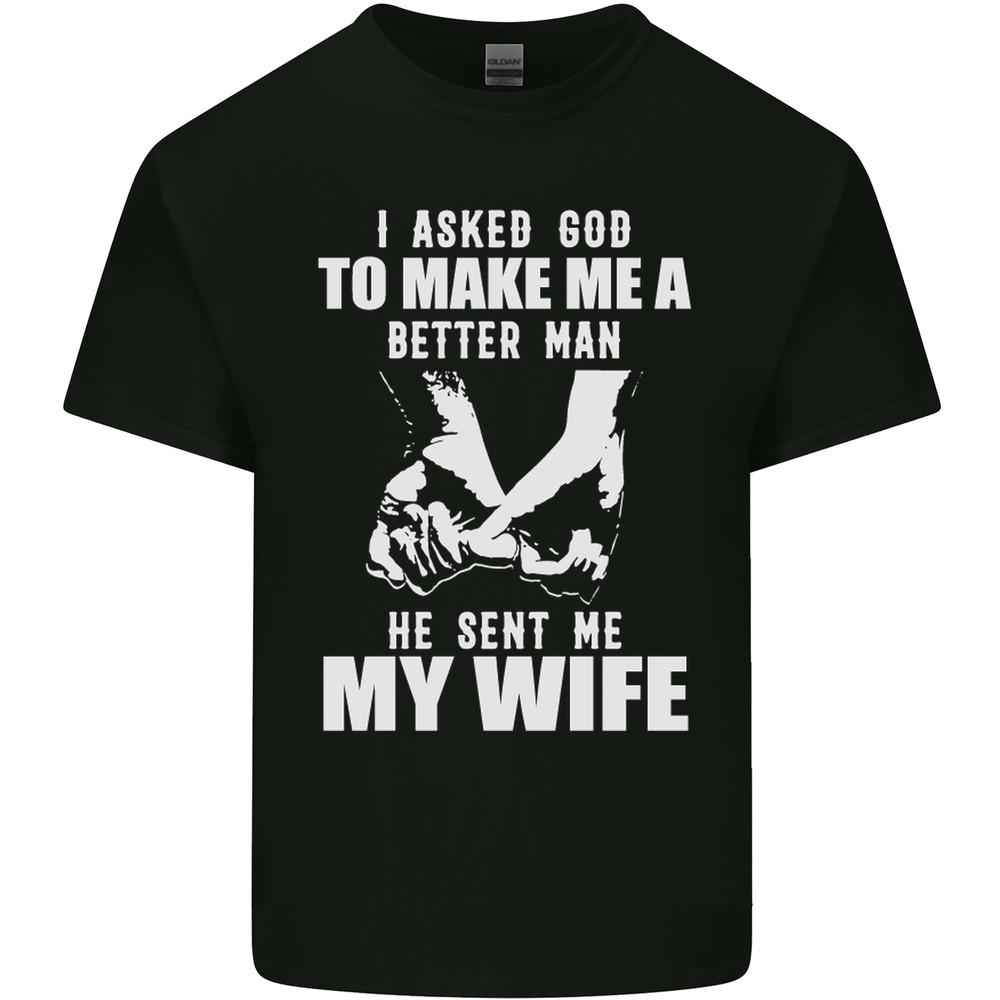Husband & Wife Wedding Anniversary God Mens Light Cotton T-Shirt Unisex T-Shirt S
