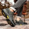 Fall New Low-Top Outdoor Casual Shoes Fashion Sports Trend Thick Bottom Running Hiking Shoes Anti-Slip Mountain Climbing Shoes