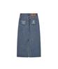 REST&RECREATION Denim Maxi Skirt - Blue