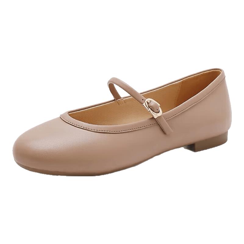Belle Women s Sheepskin Mary Jane Flats EU 37