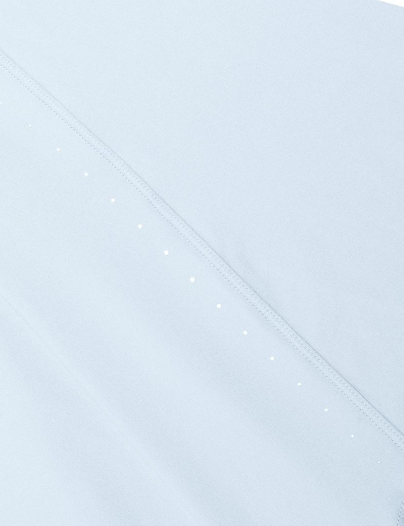 CRZ YOGA Sleeveless Tank High Moisture Quick Blue Size M Women's Top, Neck, Racerback, Wicking, Drying, Lightweight, Linen,