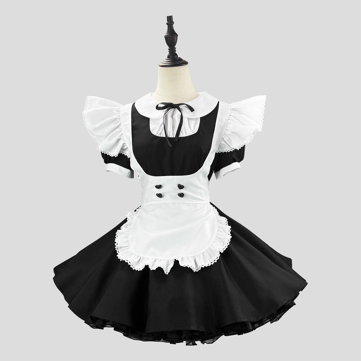 

K-On! Lolita Maid Cosplay Dress for Women XXL