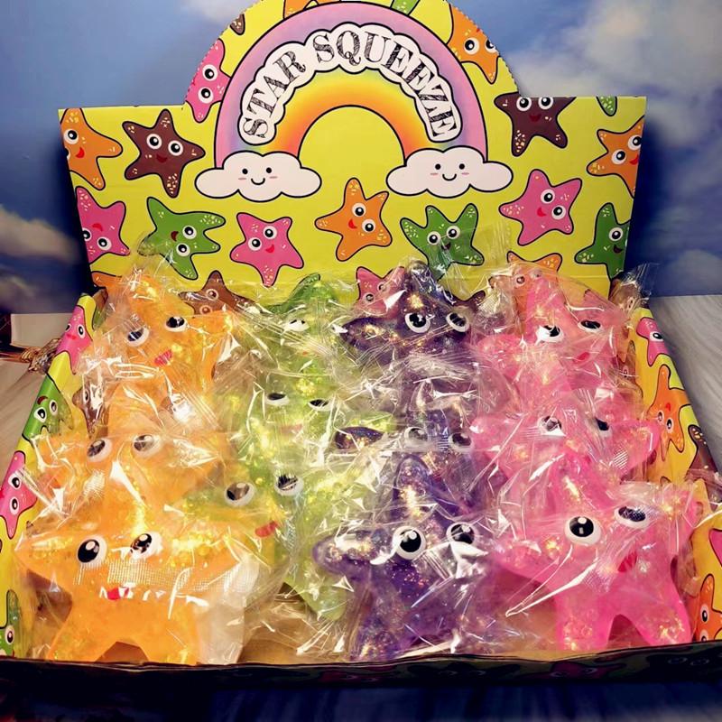 New Model Sea Star Stress Relieving Tool: Toy Maltose Pinch Music, Slow Rebound Stress Relieving,