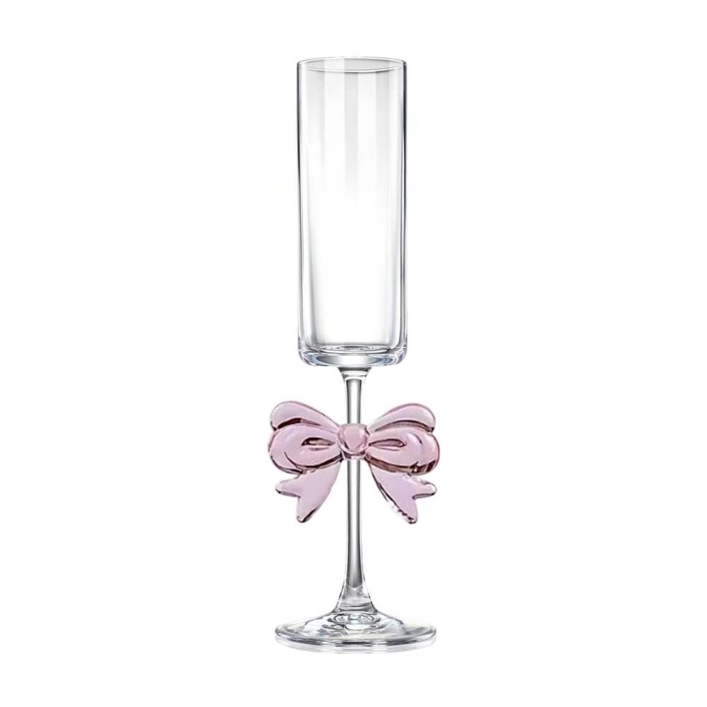 Falsches Weinglas Weinglas Sektgläser mit 3D Rosa Schmetterling Dekoration Falsche Hochzeitsfeier Gläser Einweg Vintage