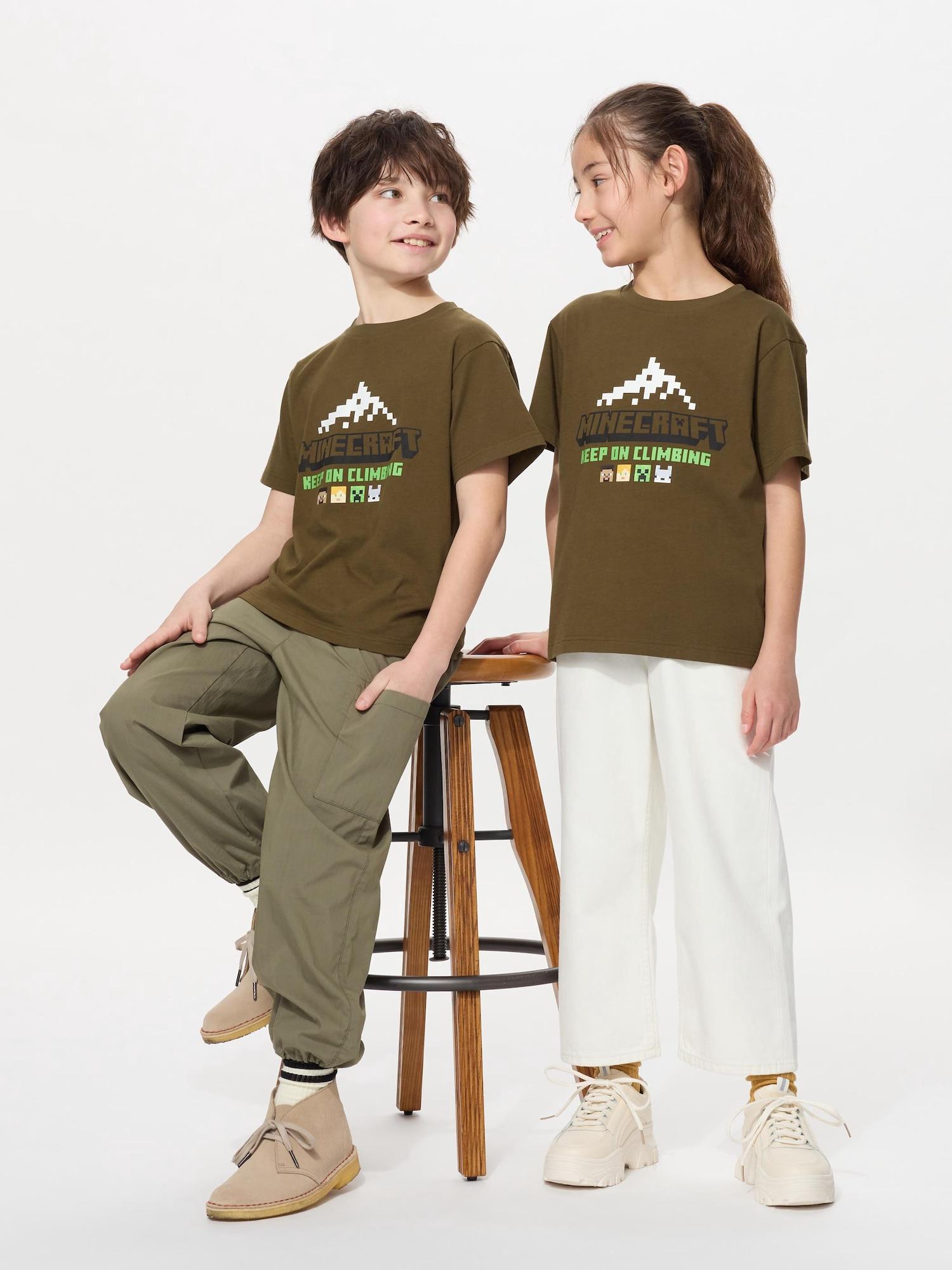 

Uniqlo Япония Minecraft Ut 36 BROWN/130