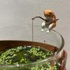 Fish Tank Fishing Cat Hanging Creative Landscape Office Ornaments Fishing Fun Mini Decorative Micro-Landscape