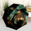 1pc Harry Potter Automatic Open/Close Umbrella Sturdy Iron Frame, Compact Travel Umbrella - Perfect Gift for Women, Men A0829135