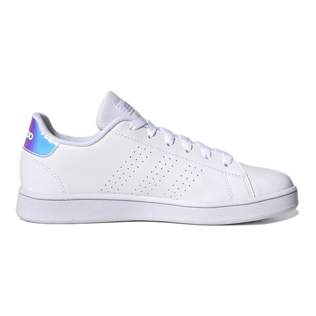 adidas Scarpe da Skate Basse Resistenti Neo Advantage Bambino Bianco Verde Scarpe da Skate Bambino FY4624