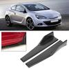 2pcs Universal Car Side Skirt Rocker Splitters Scratch Proof Winglet Diffuser 450mm 17.7in