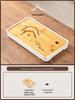 2026 Bamboo Tea Tray: Light Luxury, Small Draining Table with Water Storage and Dry Brew Design