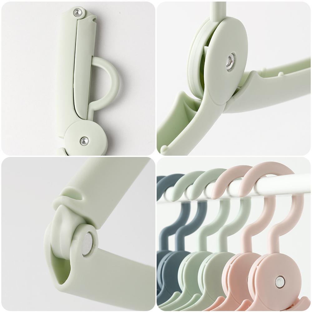 1PCS Travel Folding Clothes Rack
