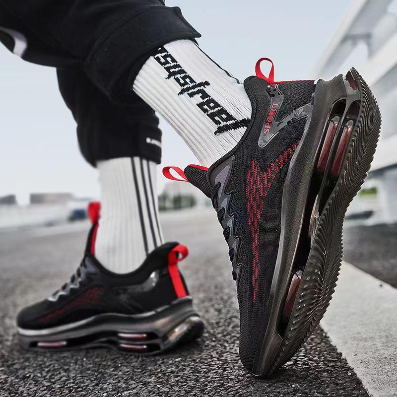 Breathable Running Shoes Couple Comfortable Non-slip Casual Shoes Men/women Fashion Air Cushion Sneakers