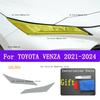 For TOYOTA VENZA (-2024) Car Exterior Headlight Anti-scratch Front Lamp Tint TPU Protective Film Cover Repair Accessories