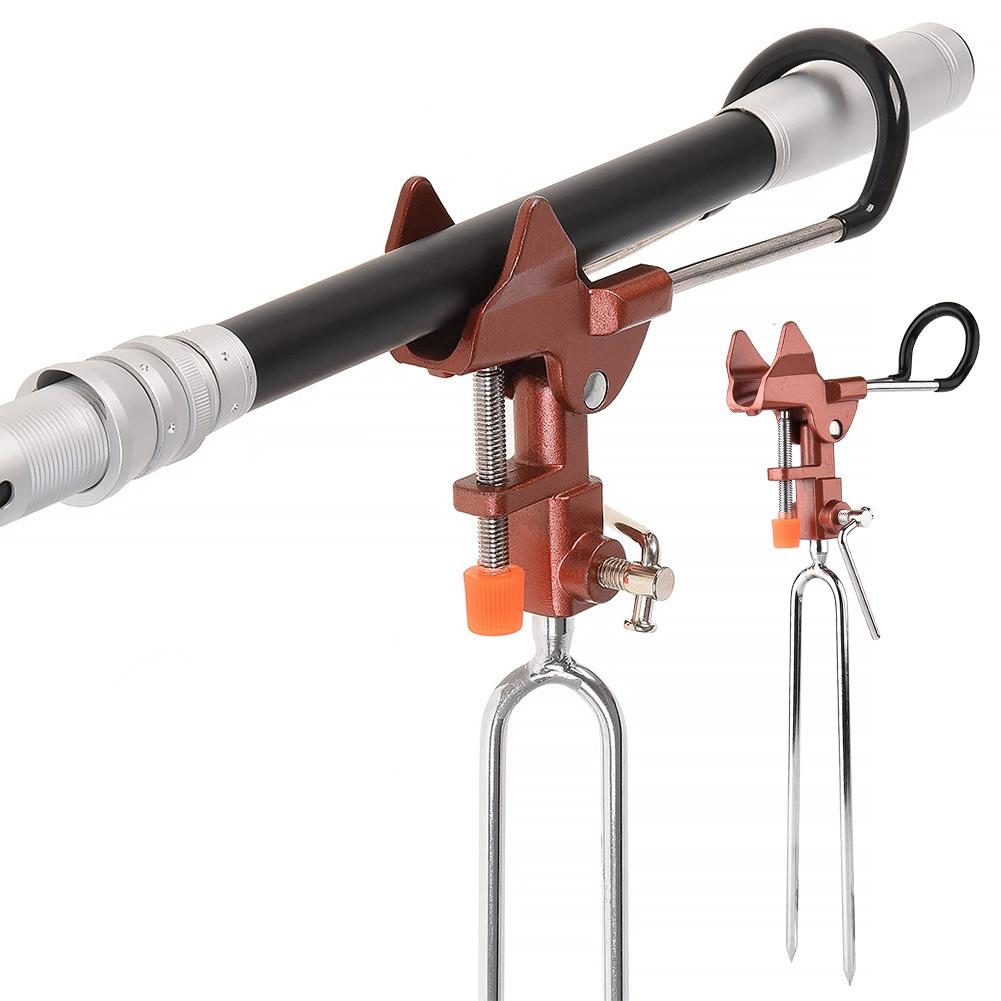 Aluminium Alloy Fishing Pole Tackle Holder Bracket Rod Ground Holder Bracket