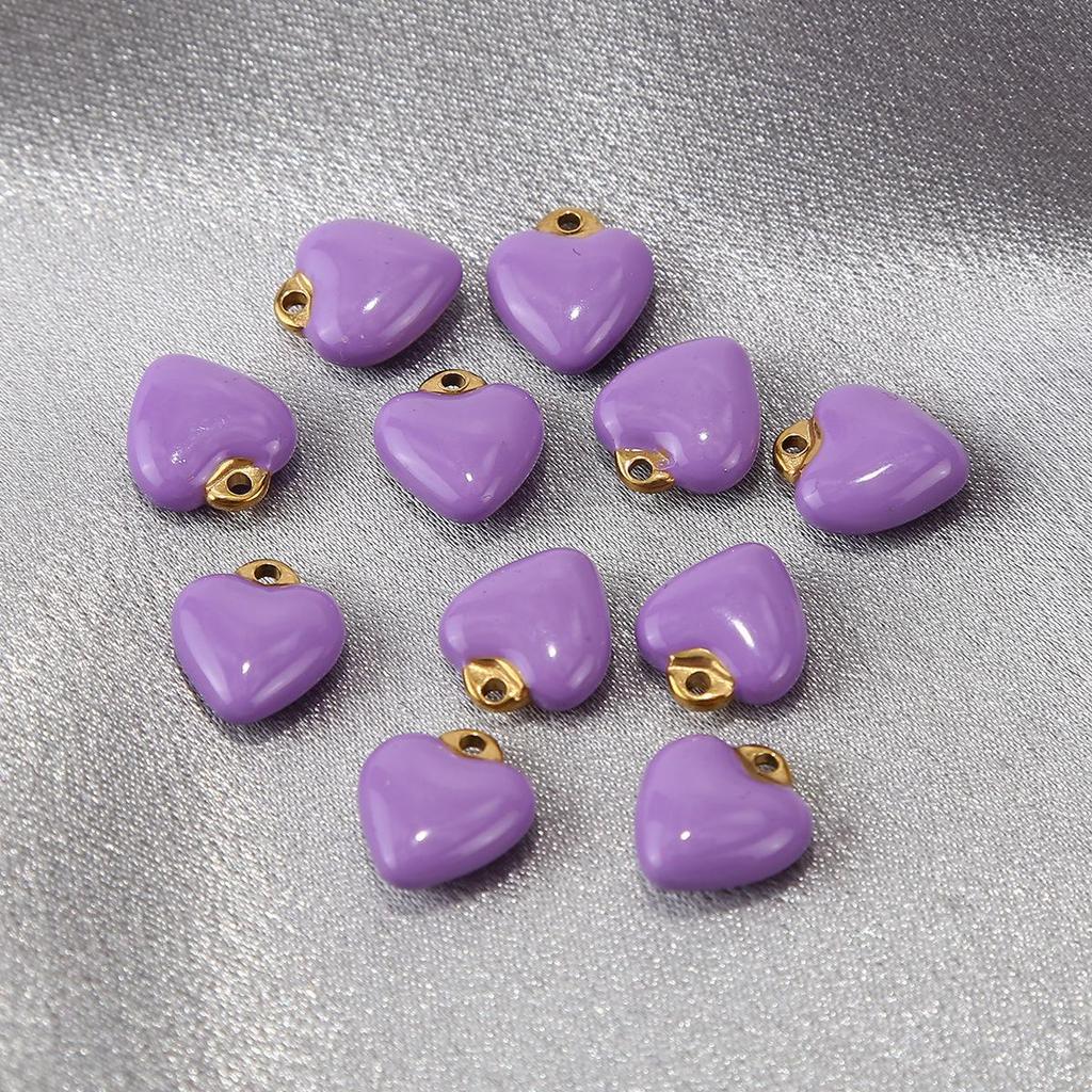 Κολιέ με Καρδιά με Επίχρυσωση 18Κ - Ανοξείδωτο Ατσάλι, Χειροποίητο DIY Αξεσουάρ Κοσμήματος