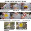 30PCS Flower Shape Flying Insects Funnel Trap Wasp Trap Catcher Bee Hornet Reusable Bee Catcher Flower Shaped Flying Insects Funnel Pest Wasp Trap