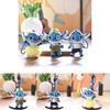 Plyšový přívěsek na klíče Stitch s designem košile s ananasem a květinou pro tašky a klíče
