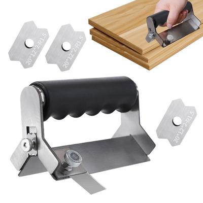 Woodworking Edge Trimmer Wood Edge Planer Arc Woodworking Scraper Board Deburring Tool Woodworking Cutter Edge Corner Planer For