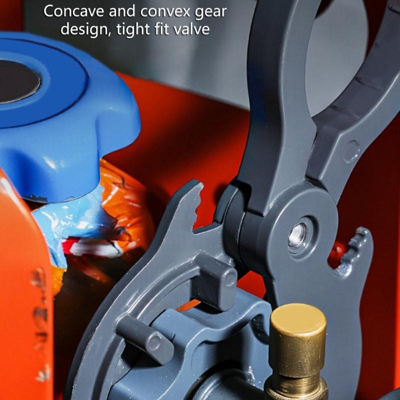 Tank Valves Wrench Disassembly Pliers Adjustable Valves Spanner Cylinder Remover for Home Industrial Application