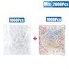 50-2000Pcs Colorful And White Disposable Food Grade Fresh-Keeping Food Cover Grade Fruit Vegetable Storage Bag Kitchen Accessories