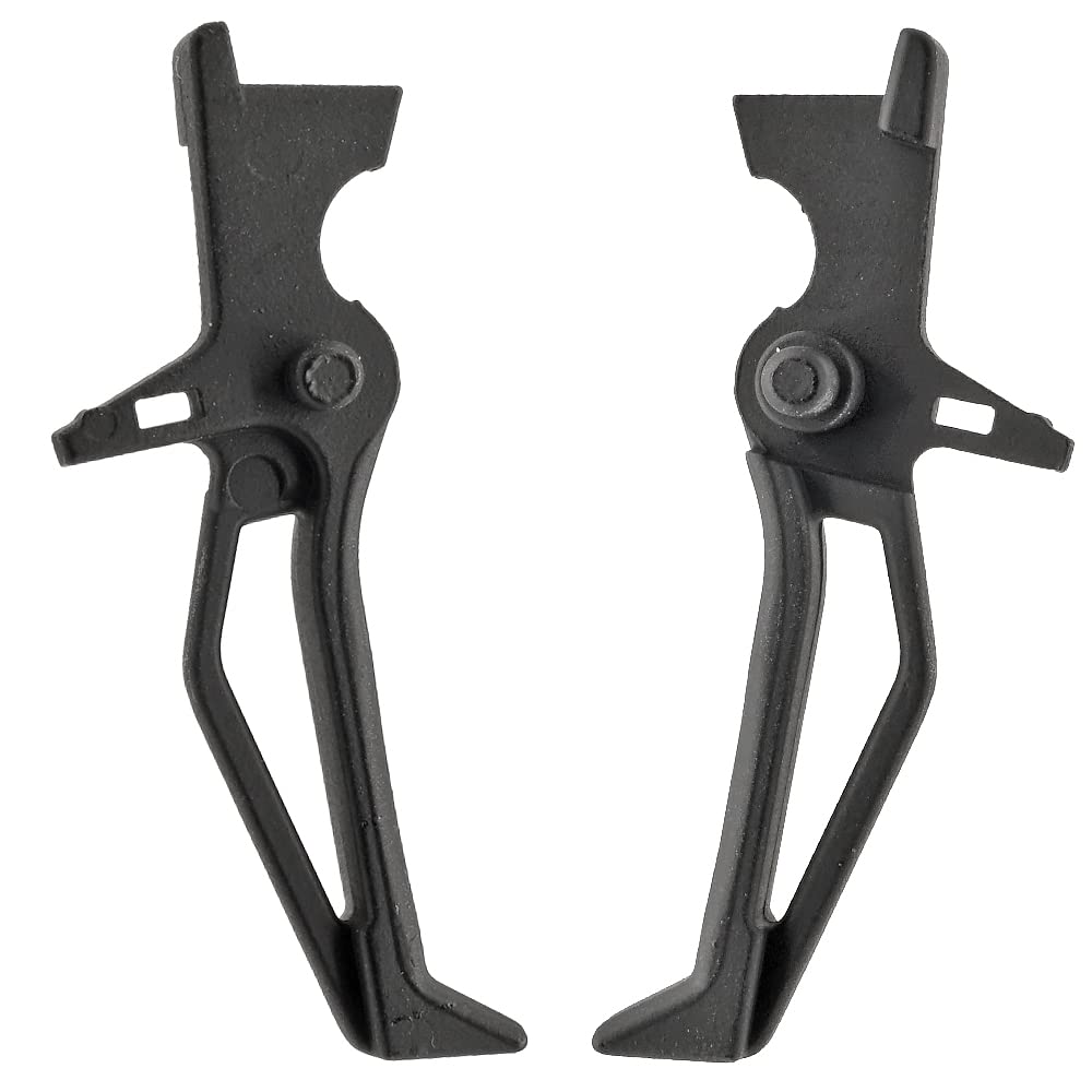 Ryohin Buhin Tokyo Marui APS CNC RAF Straight Trigger for M4/M16 Series Electric Guns, Black