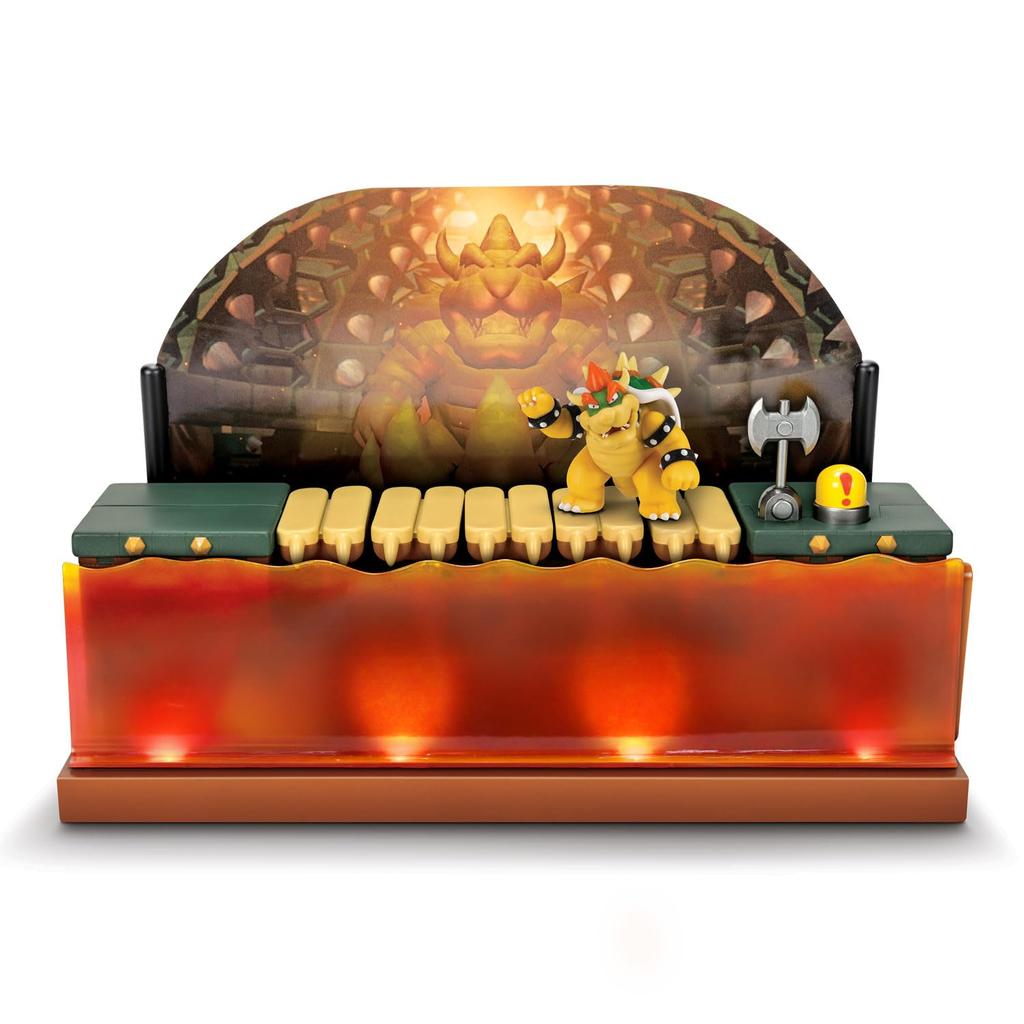 Sanei Boeki Super Mario Figure Collection DX Playset VS Bowser FPS-007