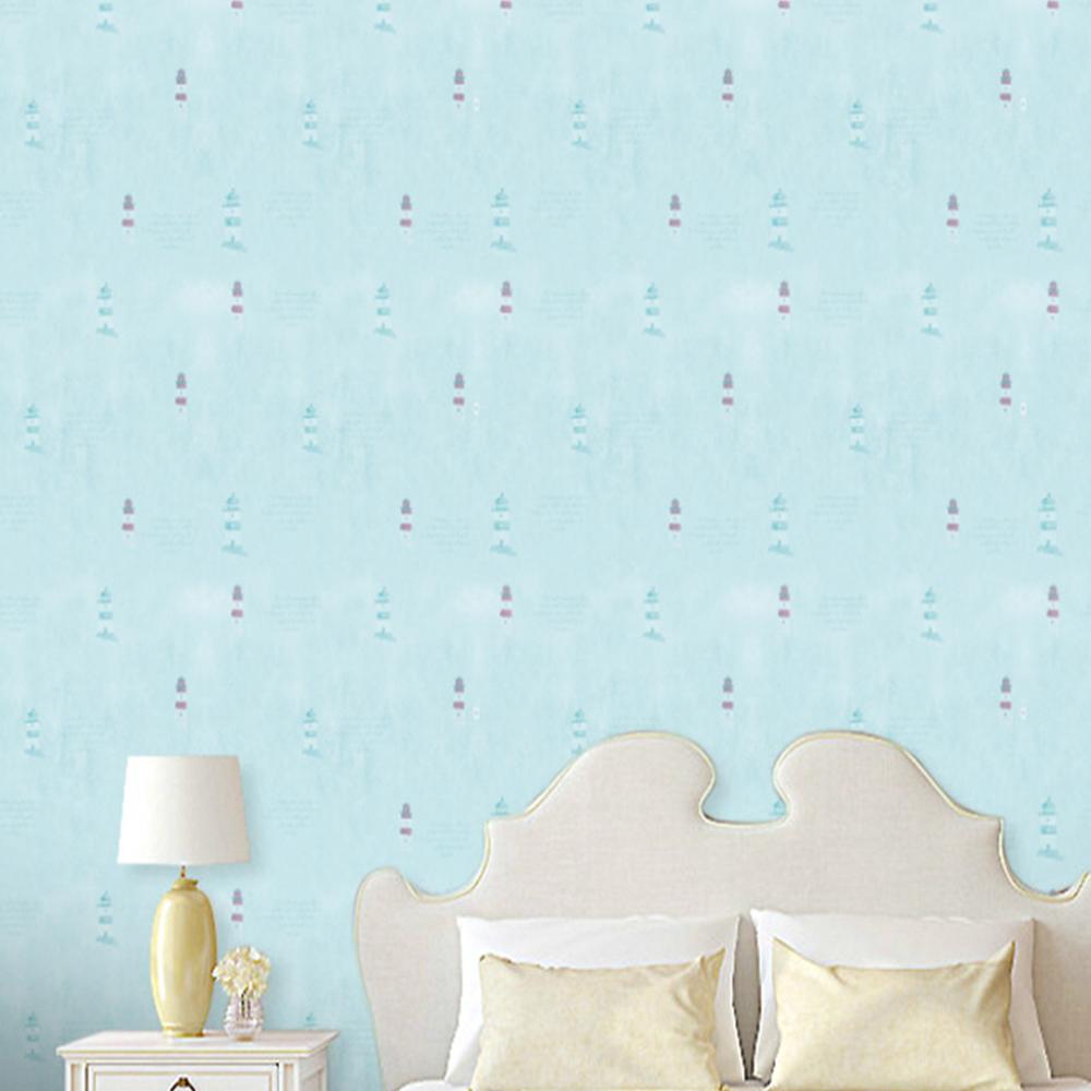 Cartoon Pattern Living Room Bedroom Self Adhesive Wallpapers Waterproof Oil Resistant Home Decoration Adhesive Wallpaper
