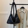 2025 New Sequined Shoulder Bags Large Capacity Y2k Women Bags Vintage Fashion Shoulder Crossbody Bags Ladies Purse Handbags