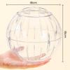 Hamster Exercise Ball, Running Wheel, Stylish, Fun, Transparent Reduces Boredom, Interactive Play