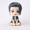 Anime Kawaii Mini Figures - Jujutsu Kaisen PVC Collection Dolls Fushiguro Ryomen Sukuna Gojo & Geto Suguru Sitting Characters