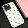 Cartoon Four-Leaf Clover Smooth Anti Scratch Phone Case For Iphone 15 Plus 14 17 Air 11 Pro Max 12 16 13 Breathable Soft Bumper