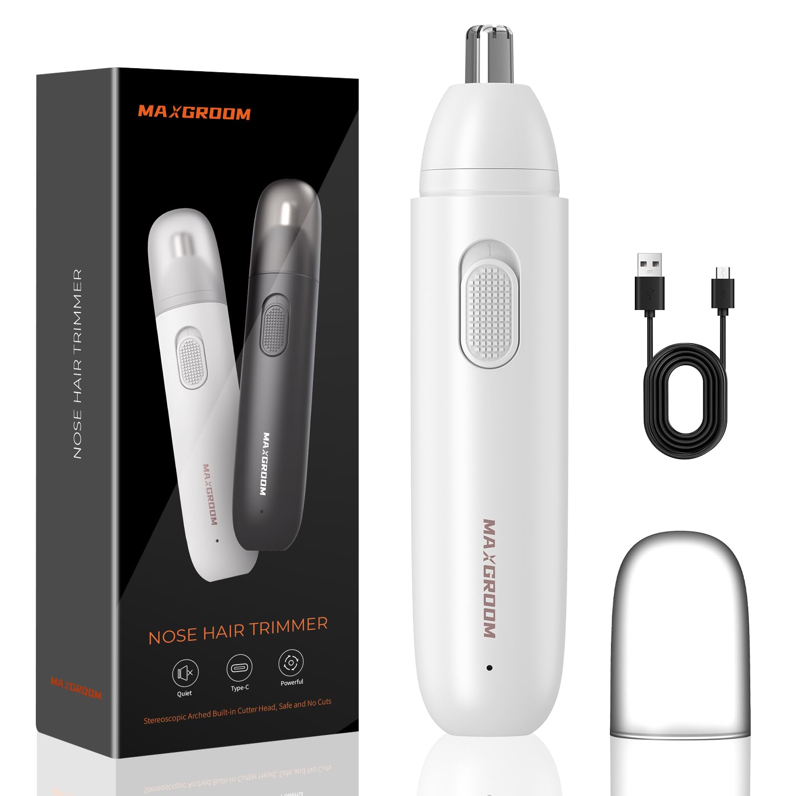 

Триммер для волос в носу цилиндрический 3D нос электрический цилиндрический триммер для волос в носу обработка волос в носу ушной триммер для этикета компактный маленький