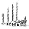 304 Stainless Steel Self-tapping Screws Cross Phillips Wood Screws  Home Improvement