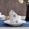 Tanghui Snow Mountain 14-Piece Chinese Bone China Dinnerware Set