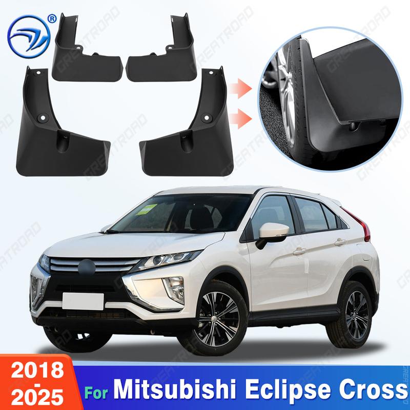 Для Mitsubishi Eclipse Cross 2018-2025    2024 Брызговики Крыльев Защитные Брызговики Брызговики Брызговики Аксессуары для Автомобиля 2018-2025