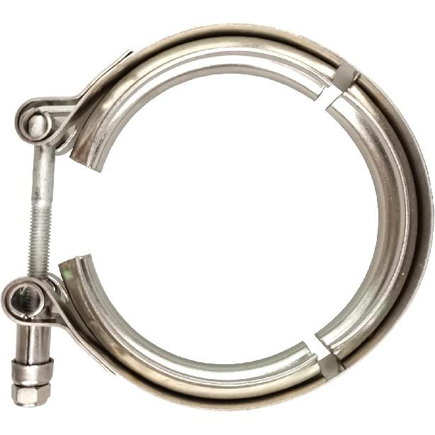 3 Inch V Band Clamp 304 Stainless Steel For Turbo Downpipes, 2 Pack