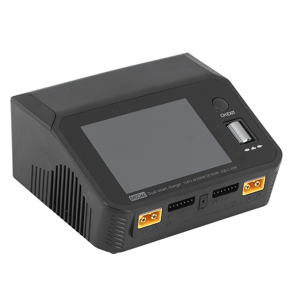AC DC Balance Charger M6D 15A 1?6S Dual Channel Balance Charger for RC Car Battery