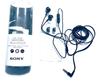Sony MDREX155AP Ohrhörer mit Mikrofon zum Telefonieren, schwarz, In-Ear-Kopfhörer/Headset (MDR-EX155AP/B)