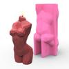 Resin Body Molds Silicone Body Stand Mold 3D Female Candle Mold Women Model Mold Epoxy Human Mold for Resin Casting
