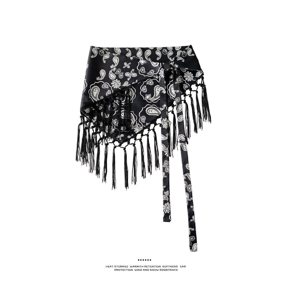 

Exquisite Embroidered Waistband Tassel Boho Fringe Fringe Hip Scarf Waist Scarf Belt Spring Summer 1