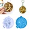 DIY Semi-stereoscopic Lionhead Keychain Silicone Epoxy Mold DIY Ornaments Pendant Crafting Mould for Valentines Gift